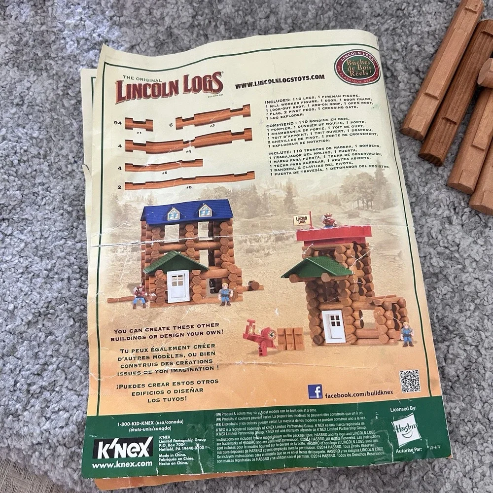 Lincoln Logs please zoom